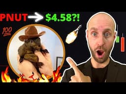 🔥I Bought 217 PEANUT THE SQUIRREL ($PNUT) Crypto Coins at .467?! Turn $100 into $10K?! (URGENT!!!)