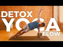 Detox Yoga Flow: 20 Min Power Yoga for Core Strength & Hip Release