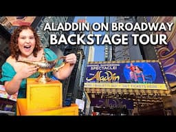 Exclusive Backstage Tour of Disney's Aladdin on Broadway | Meet the Cast & Discover Hidden Secrets