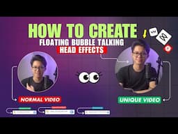 Create a Floating Bubble Talking Head Effects Using CapCut In Mobile for Free 🔥