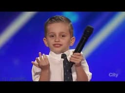 Youngest America's Got Talent Comedian | Nathan Bockstahler | Full Audition & Performances