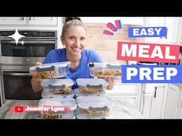 ✨NEW✨ MEAL PREP MADE EASY WITH SIMPLE HIGH PROTEIN MEALS | VLOG & DEN RENOVATION REVEAL!