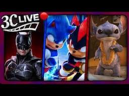 3C Live - James Gunn On The Batman, Sonic 3 Updates, Disney Announcements