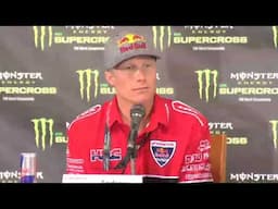 Supercross - Anaheim 1 2010 - Press Conference Andrew Short