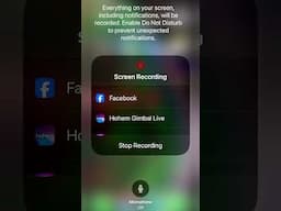 HOW TO SCREEN RECORD ON IPHONE