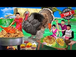 Turkey Favda Chicken Fry Piece Biryani Curry Street Food Top Collection Hindi Kahaniya Moral Stories