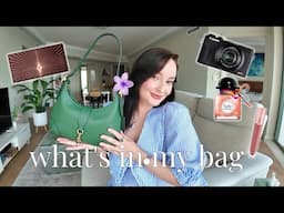 what's in my bag 2024 (ft. coach hamptons hobo bag)