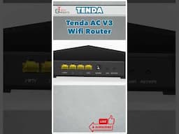 Tenda AC5 V3 AC1200 Wireless Dual Band WiFi Router | Best Router for home | #shorts #shortsvideo