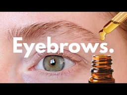 I tried CASTOR OIL on just 1 eyebrow for 60 days. My growth results.