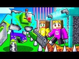 Robot VS Veiligste Huis In Minecraft