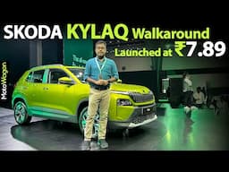 Skoda Kylaq 2024 - Walkaround Review | Tamil Car Review | MotoWagon.