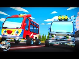 Wheels on the Bus, Nursery Rhymes for Kids by Speedies