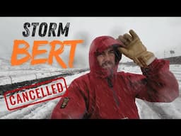 ⚠️ ‼️STORM Bert | Wild Camp BAIL OUT ⚠️‼️ Extreme Weather Event