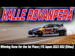 KALLE ROVANPERÄ Debut Win on Formula Drift Japan 2023 RD2 (EBISU)