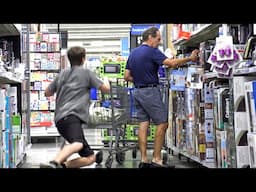 Crazy Cart Crashing Prank!