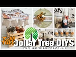 🍁 6 SUPER EASY HIGH END DOLLAR TREE FALL FARMHOUSE DIYS