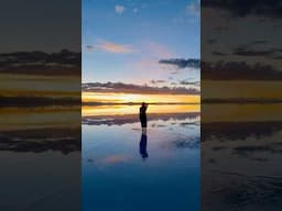 The greatest reflection on Earth #bolivia #uyuni #saltflats