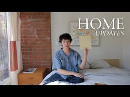 Home Updates | New art, thinking about paint, living room & bedroom