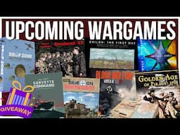 Upcoming Wargames + Giveaway | Septermber 2024 | New Releases | Board Games