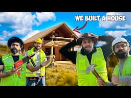 We Built A Wooden House In Mountains ⛰️ | Challenge Video | Our Vines