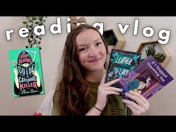 a spooky season reading vlog (ft. serial killers + ghosts) 👻🔪