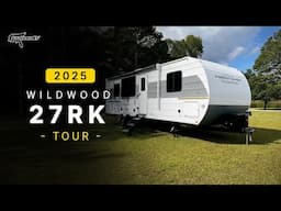 2025 Forest River Wildwood 27RK Rear Kitchen Travel Trailer Camper at Southern RV in McDonough, GA