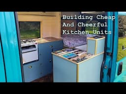 Building Cheap Campervan Kitchen Units - DIY Budget Campervan Conversion