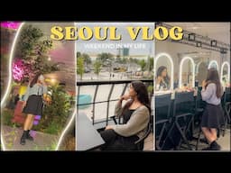 🇰🇷A Weekend in my life in Korea vlog: beauty event, cafe, shopping, fun activities 🥰