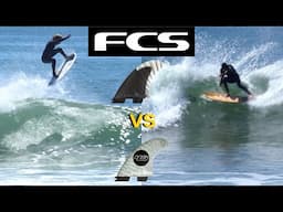 The best surfboard fins for small waves! FCSII Reactor vs Haydenshapes Hayden Cox #surf #surfing