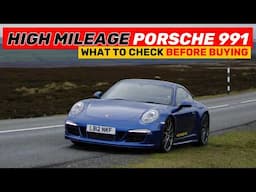 12 Checks BEFORE Buying A HIGH Mileage Porsche 911 - I messed up with 2 of them