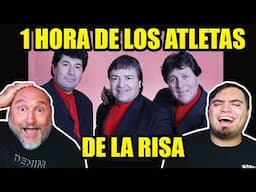 1 HORA DE LOS ATLETAS DE LA RISA - HUMORISTAS CHILENOS 🇨🇱 - REACCION