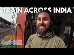 $20 Train Ride Across India! 🇮🇳 (Kolkata to Varanasi on the Poorva Express)