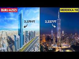 Burj Azizi: Dubai’s Next SUPERTALL SKYSCRAPER That Will Rival Malaysia’s Merdeka 118