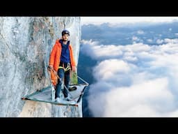 Une nuit suspendu à une falaise (500 mètres de vide)