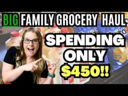 One Month Grocery Haul | Large Family Grocery Shopping | Extreme Grocery Budgeting | SEPTEMBER 2024