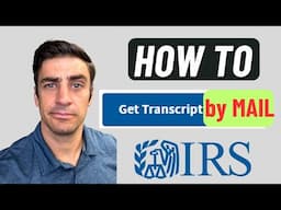 How to get IRS Transcripts by Mail - Form 4506-T