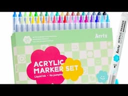 Product Review | Arrtx 36 Acrylic Paint Markers