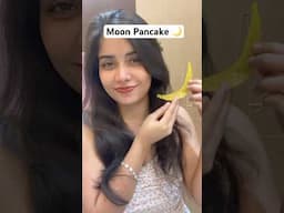 Chaand pancake art🌙*epic fail* #pancake #challenge #funny