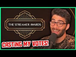 Hasan Votes for the Streamer Awards | Hasanabi Reacts