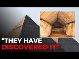 Scientists have finally discovered the secret chamber in the Great Pyramid of Egypt!