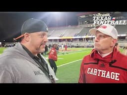 Carthage's Scott Surratt recaps 56-13 win over Krum