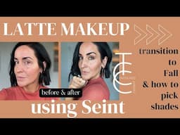 Latte Makeup Look using Seint and Transitioning into Fall