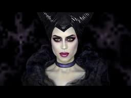 Maleficent Halloween Makeup