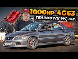 1000HP 4G63 Engine Teardown After 17 Years & 30K Miles of HARDCORE RACING ABUSE!