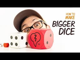 How to Make Big(ger) Dice | Board Game Upgrade DIY