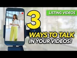 How To Record Yourself Talking In Your Listing Videos?