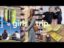 spend a week with me: girls sydney trip! (book shopping, friends, food, hauls)