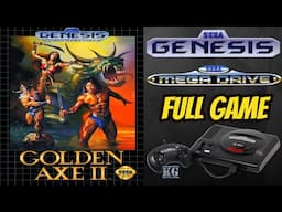 Golden Axe II [SEGA GENESIS/MEGA DRIVE] Gameplay Walkthrough FULL GAME [4K60ᶠᵖˢ🔴]