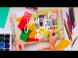 junk journal with me ✿ 🌈 junk journal july