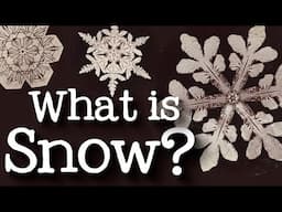 What is Snow for Children: How Do Snowflakes Form and Why Does it Snow for Kids - FreeSchool